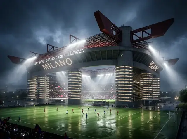 3D architectural mockup of San Siro Lab